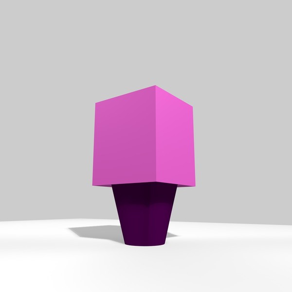 table lamp 3ds - TABLE LAMP 3 by Carrara1